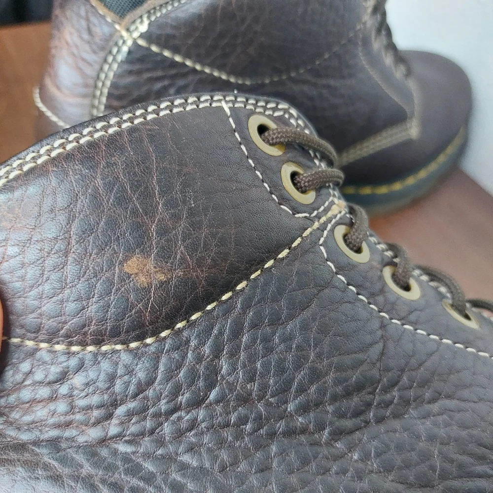 Dr. Martens 11410 Men’s Brown Leather Air Wair Lace Up‎ Boots Size 11